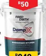 Builders Warehouse Fired Earth Damp-X 20L Black Rubberised Bitumen 757055 offer