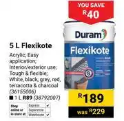 Builders Warehouse Duram Flexikote 36155006-5Ltr offer