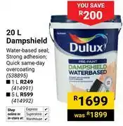 Builders Warehouse Dulux Dampshield 538895-20Ltr offer