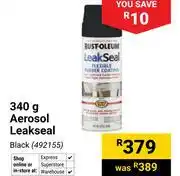 Builders Warehouse Aerosol Leakseal (Black) 492155-340g offer