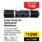 Builders Warehouse Abe 4mm Torch-On Waterproof Membrane 656156 offer