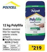 Builders Warehouse Polycell Polyfilla 27647-12kg offer