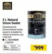 Builders Warehouse TFC Natural Stone Sealer 159122-5Ltr offer