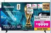 Game Hisense 65 Mini LED ULED TV 65U6S 850047485 offer