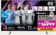 Game Hisense 85 QLED 4K Smart TV 85Q60 850028890 offer