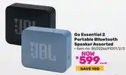 Game JBL Go Essential 2 Portable Bluetooth Speaker Assorted 850026691001/2/3-Each offer