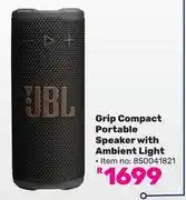 Game JBL Grip Compact Portable Speaker With Ambient Light 850041821 offer