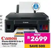 Game Canon Pixma G2410 3 In 1 Colour Printer 775149 offer