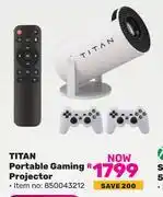 Game Titan Portable Gaming Projector 850043212 offer