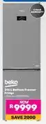 Beko 316Ltr Bottom Freezer Fridge 850015106
