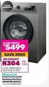 Game Hisense 8Kg Front Loader Washing Machine WFQP8012VMT 850007324 offer