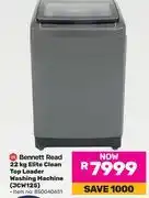 Game Bennett Read 22Kg Elite Clean Top Loader Washing Machine JCW125 850040651 offer