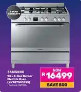 Game Samsung 95L 5 Gas Burner Electric Oven NY90T5010SS 829165 offer