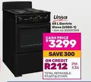 Game Univa 58L Electric Stove U305-1 850007598 offer