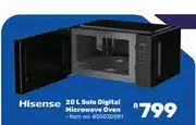 Game Hisense 20L Solo Digital Microwave Oven 850030581 offer