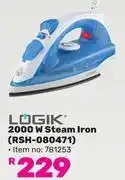 Game Logik 2000W Steam Iron RSH-080471 781253 offer