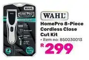 Game Wahl Home Pro 8-Piece Cordless Close Cut Kit 850030013 offer