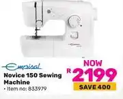 Game Empisal Novice 150 Sewing Machine 833979 offer