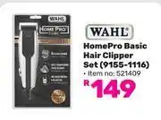 Game Wahl Home Pro Basic Hair Clipper Set (9155-1116) 521409 offer