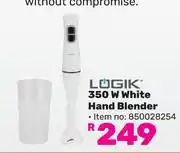 Game Logik 350W White Hand Blender 850028254 offer