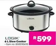 Game Logik 6Ltr Slow Cooker 850030610 offer