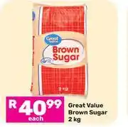Game Great Value Brown Sugar-2Kg offer