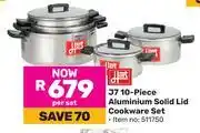 Game Hart J7 10 Piece Aluminium Solid Lid Cookware Set 511750 offer