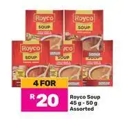 Game Royco Soup Assorted-For 4 x 45g-50g offer