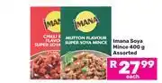 Game Imana Soya Mince Assorted-400g offer