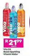 Game Vita 24 Boost Sparkling Vitamin Water-Each offer