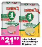 Game Iwisa Instant Maize Porridge Assorted-1Kg offer