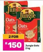 Game Jungle Oats-For 2 x 2Kg offer