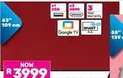 Game TCL 43 2K QLED Google TV 43S5K 850028882 offer