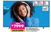 Game Samsung 70 UHD Smart TV UA70U8000FKXXA 850030861 offer
