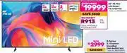 Game Samsung 85 4K Mini LED Smart TV UA85M70 850046931 offer