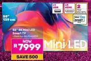 Game Samsung 55 4K Mini LED Smart TV 850046859 offer
