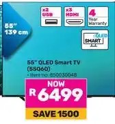 Game Hisense 55 QLED Smart TV 55Q6Q 850030048 offer