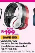 Game Volkano Impulse Series Bluetooth Headphones Assorted VB-VH100-PB 850019228/31/44/26 offer