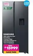 Game Samsung 560L Side By Side Frost Free Freezer/Fridge With Water Dispenser RS57DG4100B4FA 850022025 offer