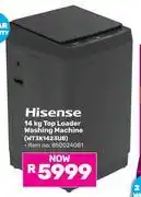Game Hisense 14Kg Top Loader Washing Machine WT3K1423UB 850024081 offer
