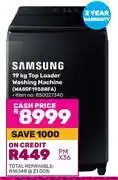 Game Samsung 19Kg Top Loader Washing Machine WA80F19S8BFA 850027340 offer