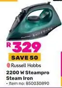 Game Russell Hobbs 2200W Steampro Steam Iron 850030890 offer