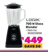 Game Logik 700W Glass Blender 850035858 offer
