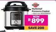 Game Genesis Multichef Pressure Cooker 850038831 offer