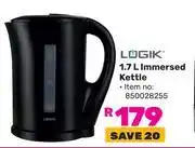 Game Logik 1.7L Immersed Kettle 850028255 offer
