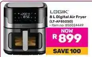 Game Logik 8L Digital Air Fryer LT-AF852SD 850024449 offer