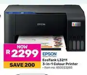 Game Epson Eco Tank L3211 3-In-1 Colour Printer 850022285 offer