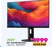 Game Acer 24 Full HD Monitor 850012699 offer