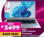Game Onn 14.1(35cm) Intel Celeron Processor 850026196 offer