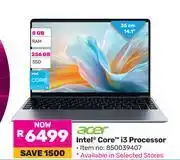 Game Acer 14.1(35cm) Intel Core i3 Processor 850039407 offer